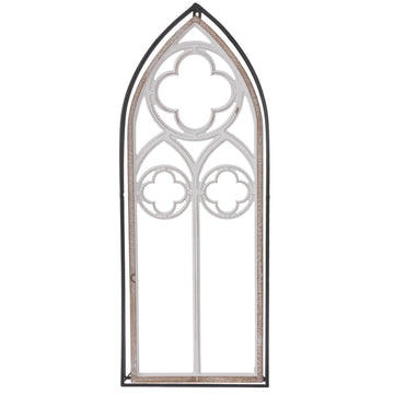 Large Cathedral Arch Wood Wall Decor. FREE SHIPPING - Artisticspacedecor